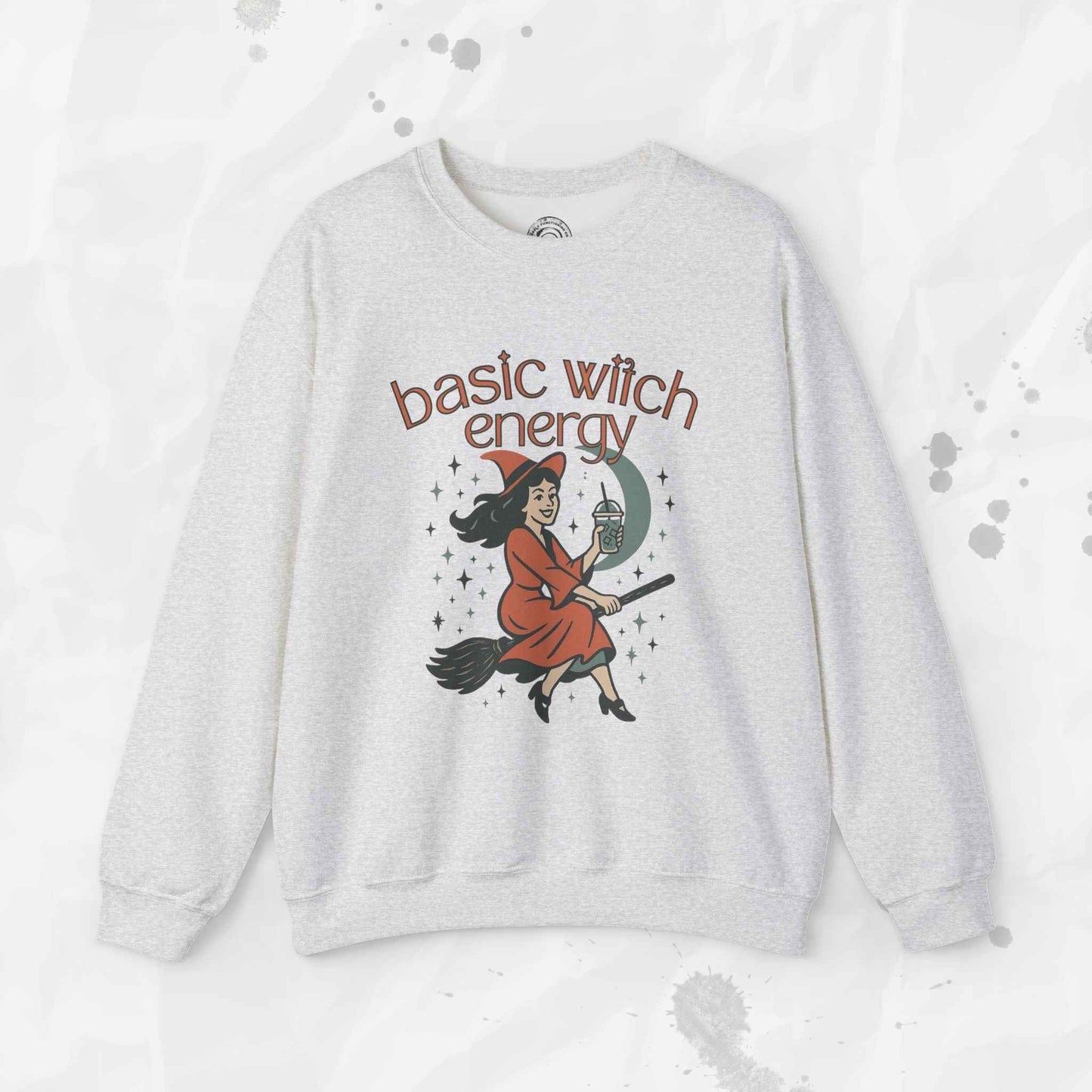 Basic Witch Energy - Crewneck Sweatshirt