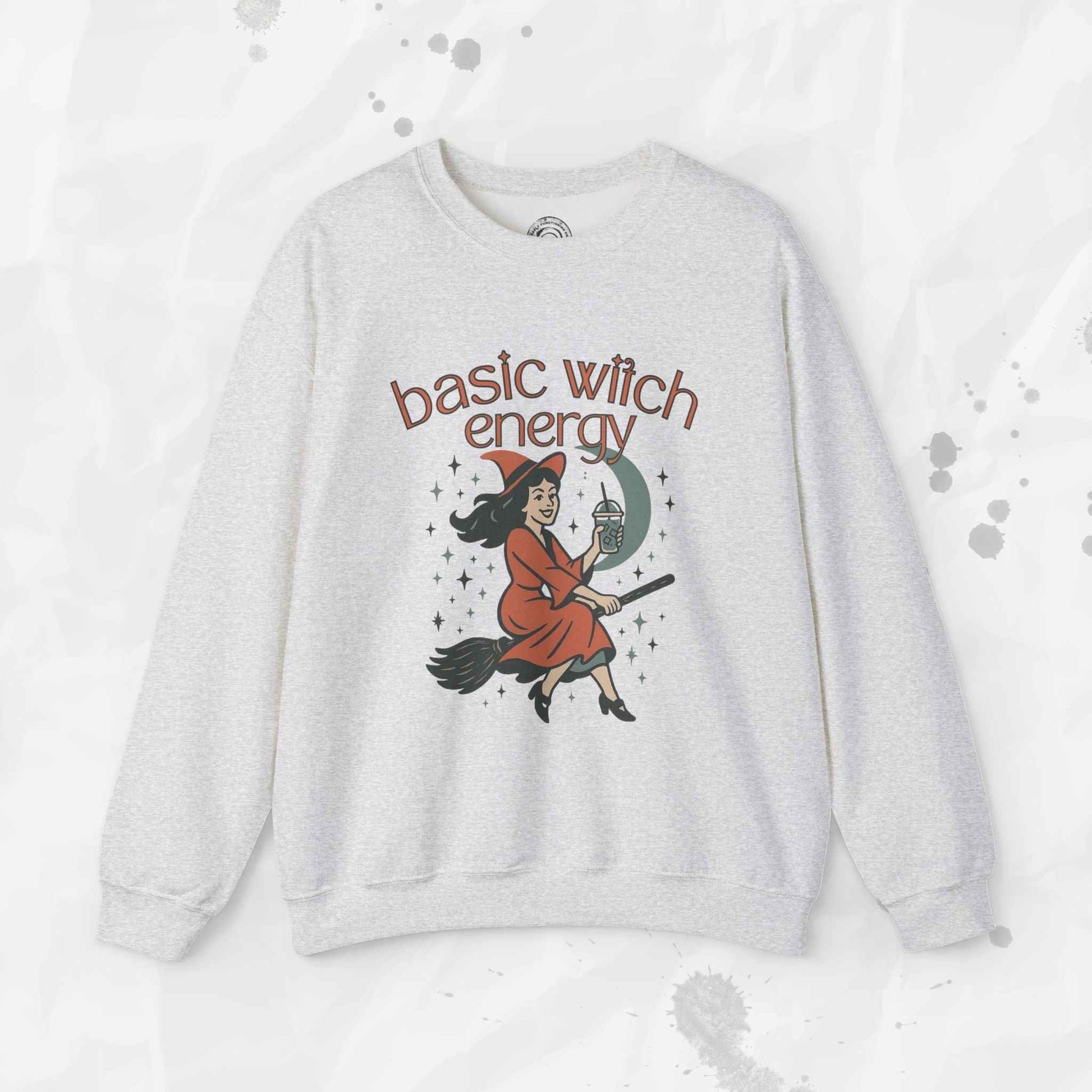 Basic Witch Energy - Crewneck Sweatshirt