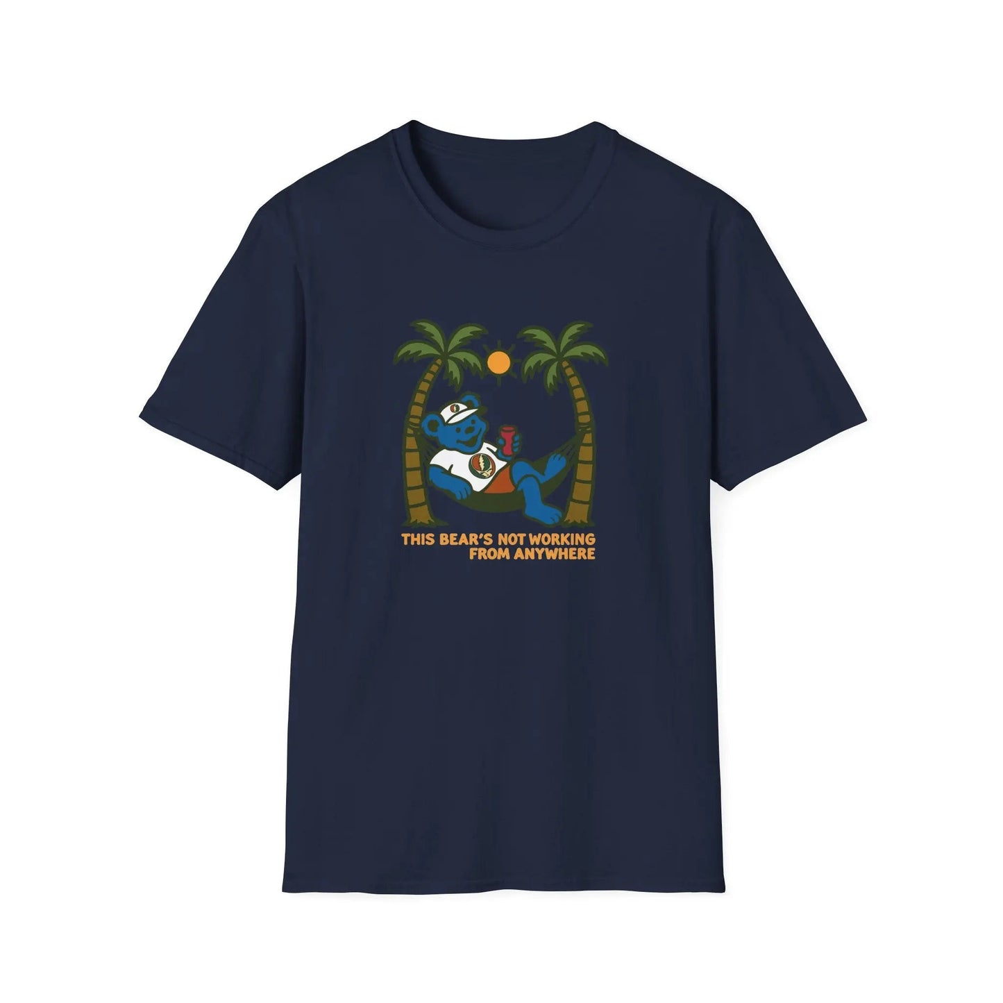 The Bear's Not Working From Anywhere - Life is dead.® Grateful Dead T-Shirt