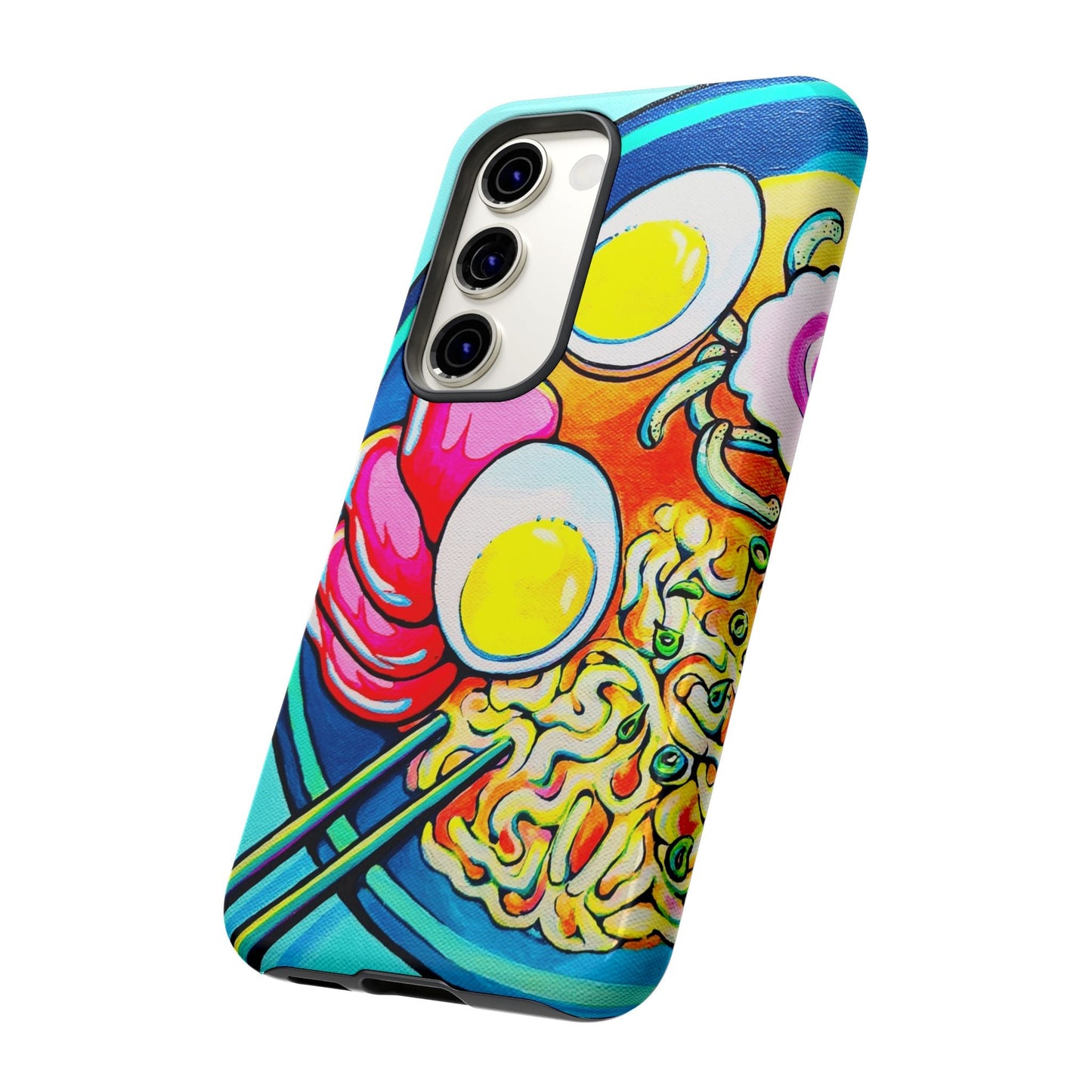 Neon Ramen Tough Phone Case