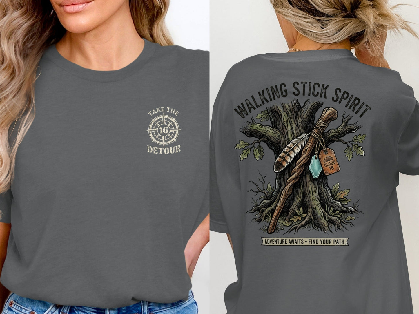 Wanderer's Path Spirit Graphic T-Shirt
