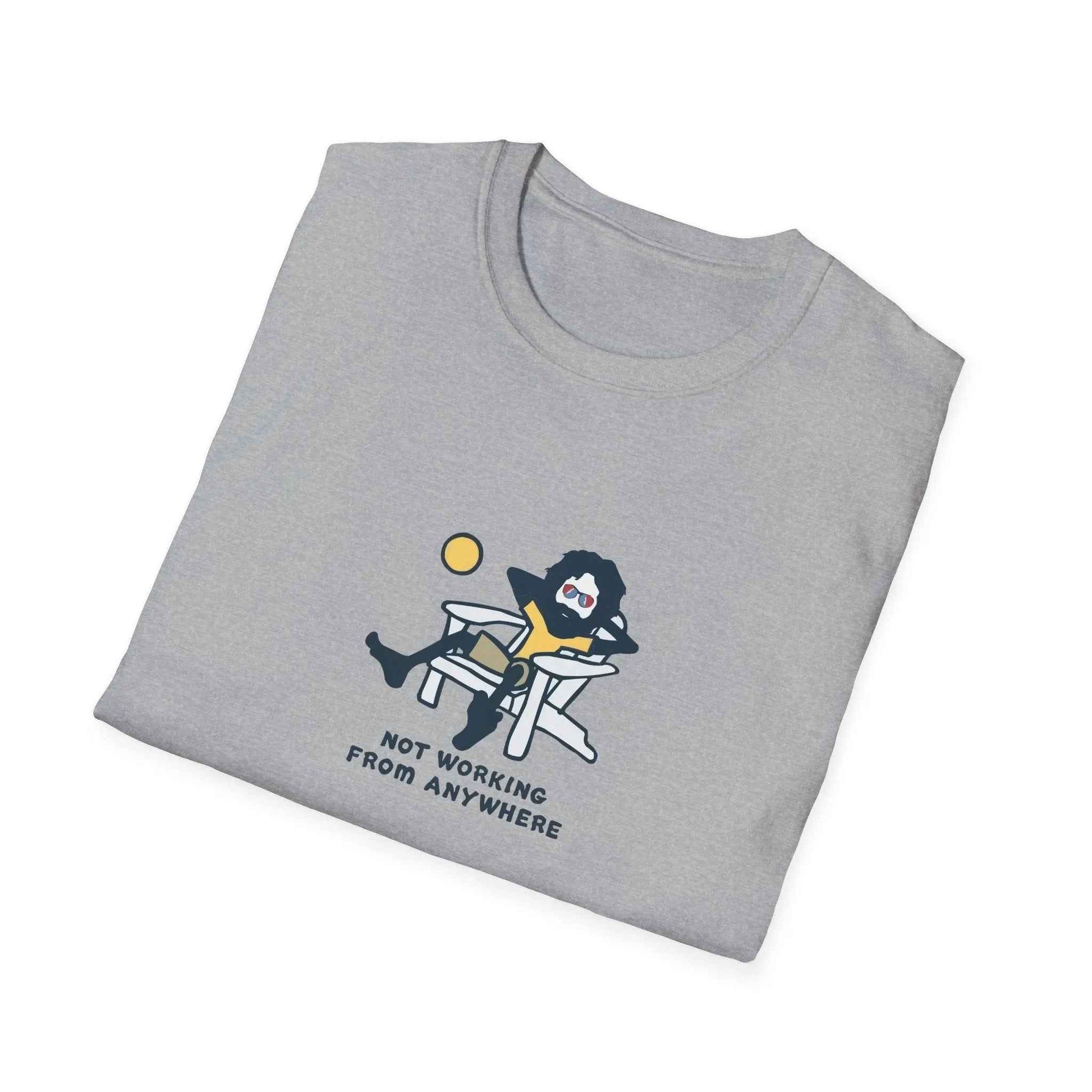 Life is dead.® Jerry's Not Working from Anywhere Grateful Dead T-Shirt