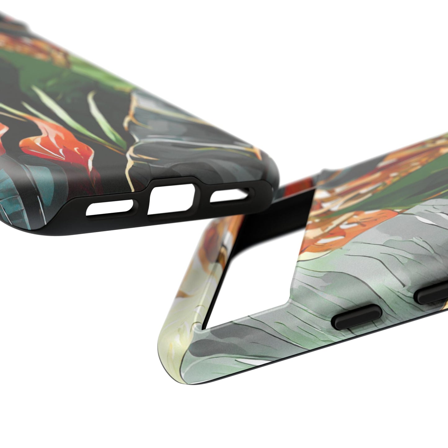 Tropical Leaf Tough Phone Case