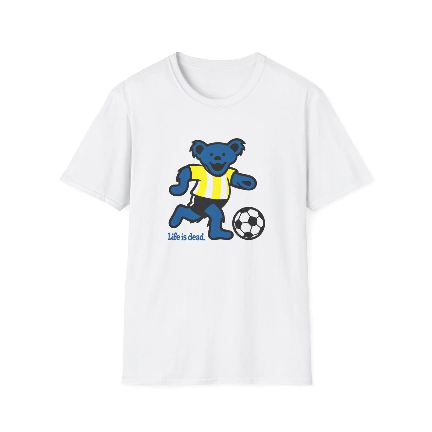 Futbol Bear - Life is dead.® Grateful Dead T-Shirt