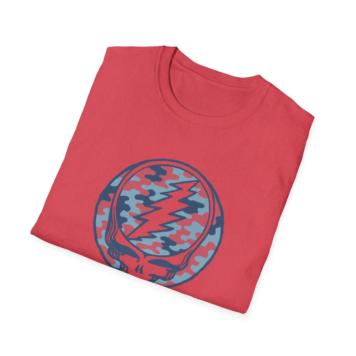 Camo Stealie Color Match Vineyard Collection Grateful Dead T-Shirt