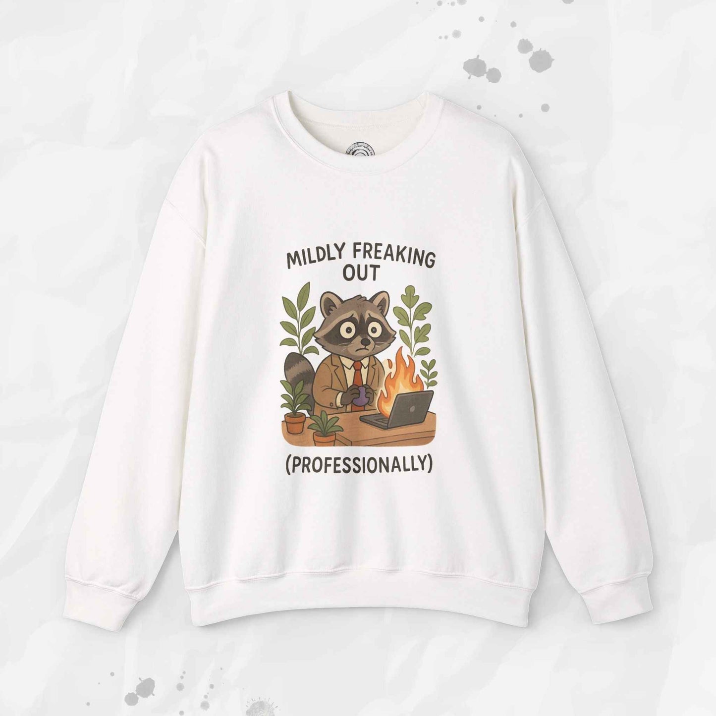Mildly Freaking Out (Professionally) - Crewneck Sweatshirt