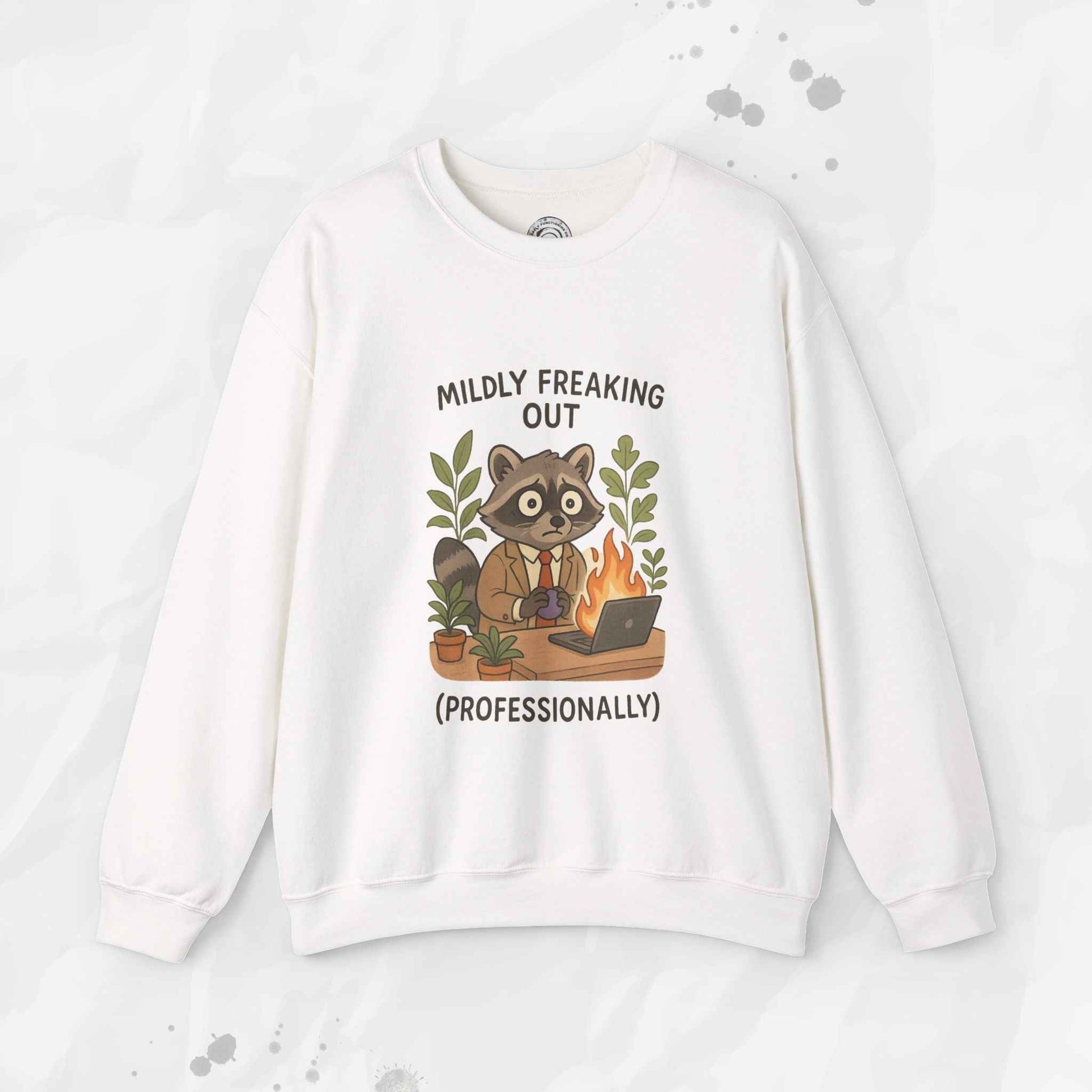 Mildly Freaking Out (Professionally) - Crewneck Sweatshirt
