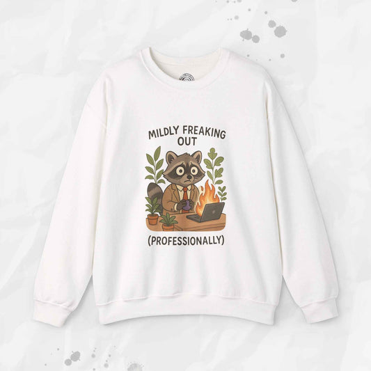 Mildly Freaking Out (Professionally) - Crewneck Sweatshirt