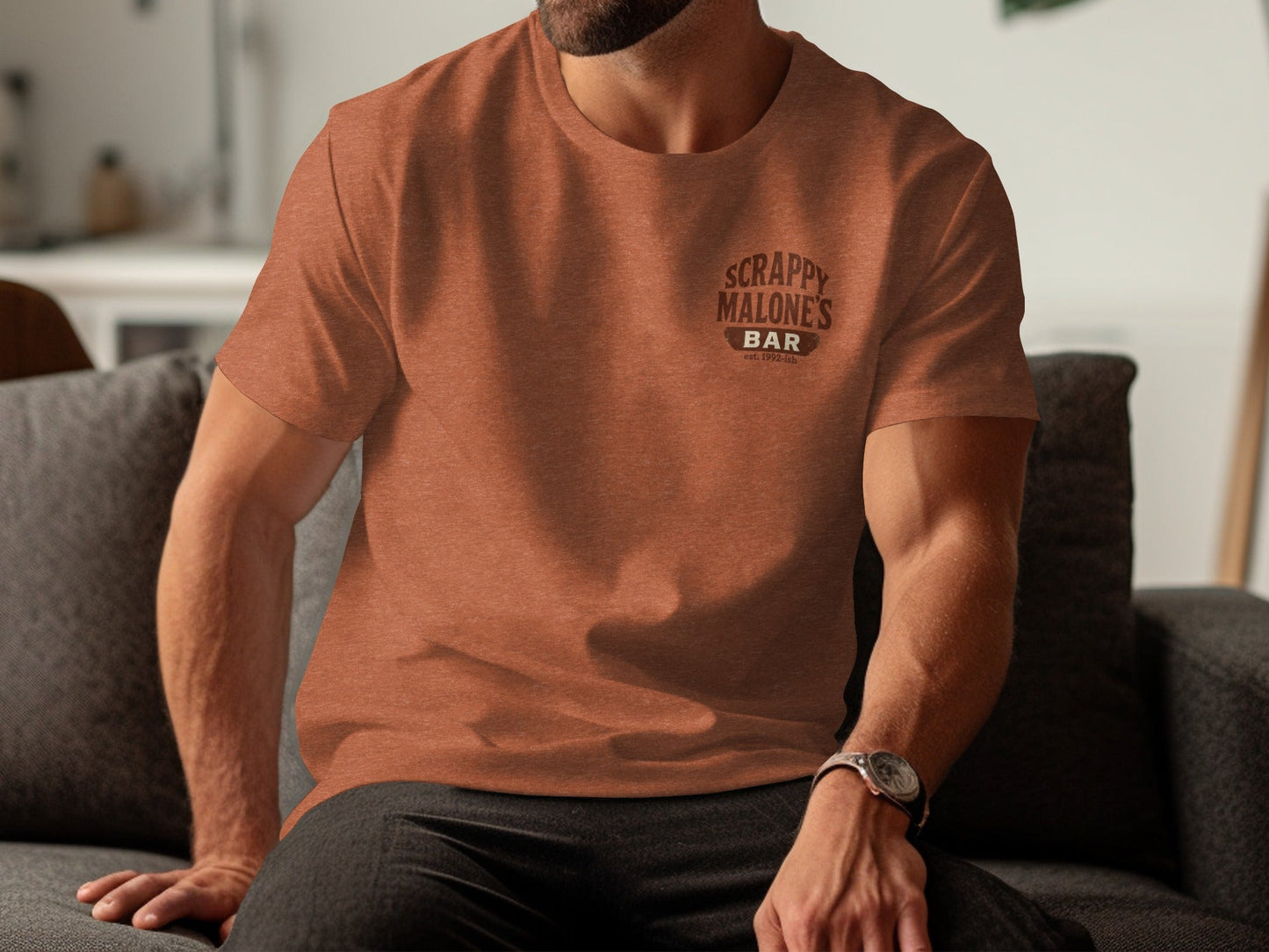 Scrappy Malone's Unofficial House Rules Tee - 100-Proof Bar Humor
