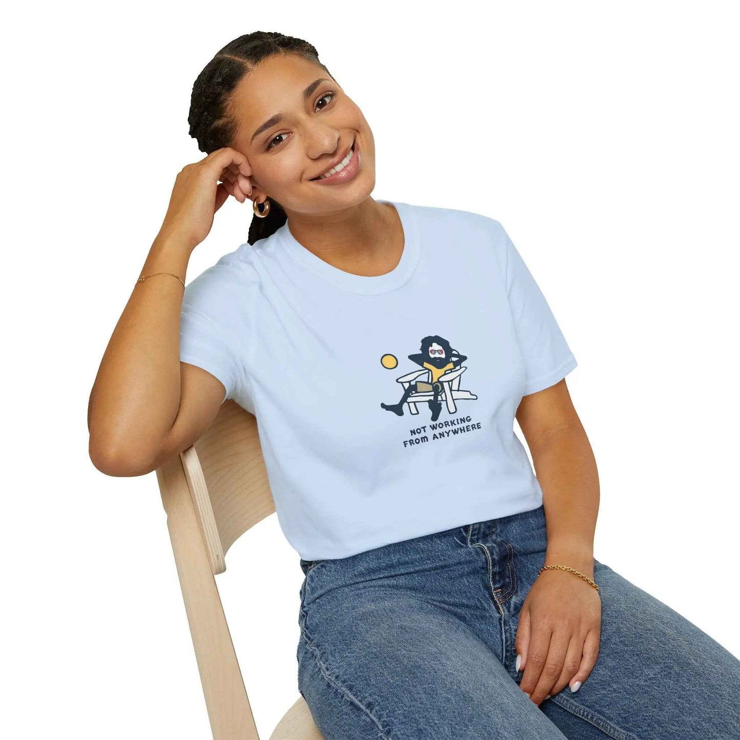 Life is dead.® Jerry's Not Working from Anywhere Grateful Dead T-Shirt