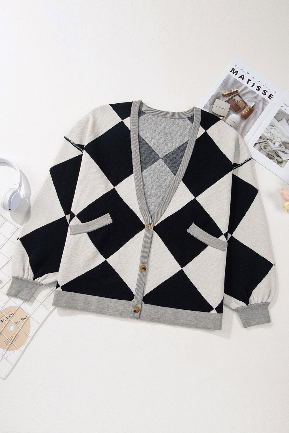 Sutton Buttoned Loose Cardigan