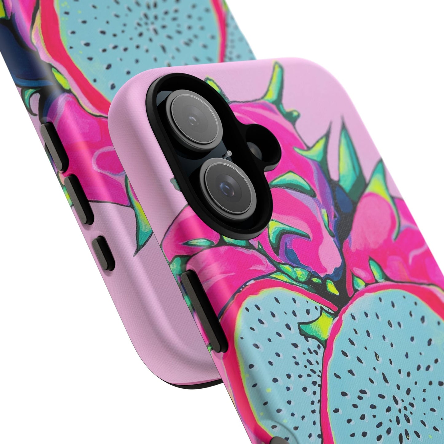 Neon Pink Dragon Fruit Tough Phone Case