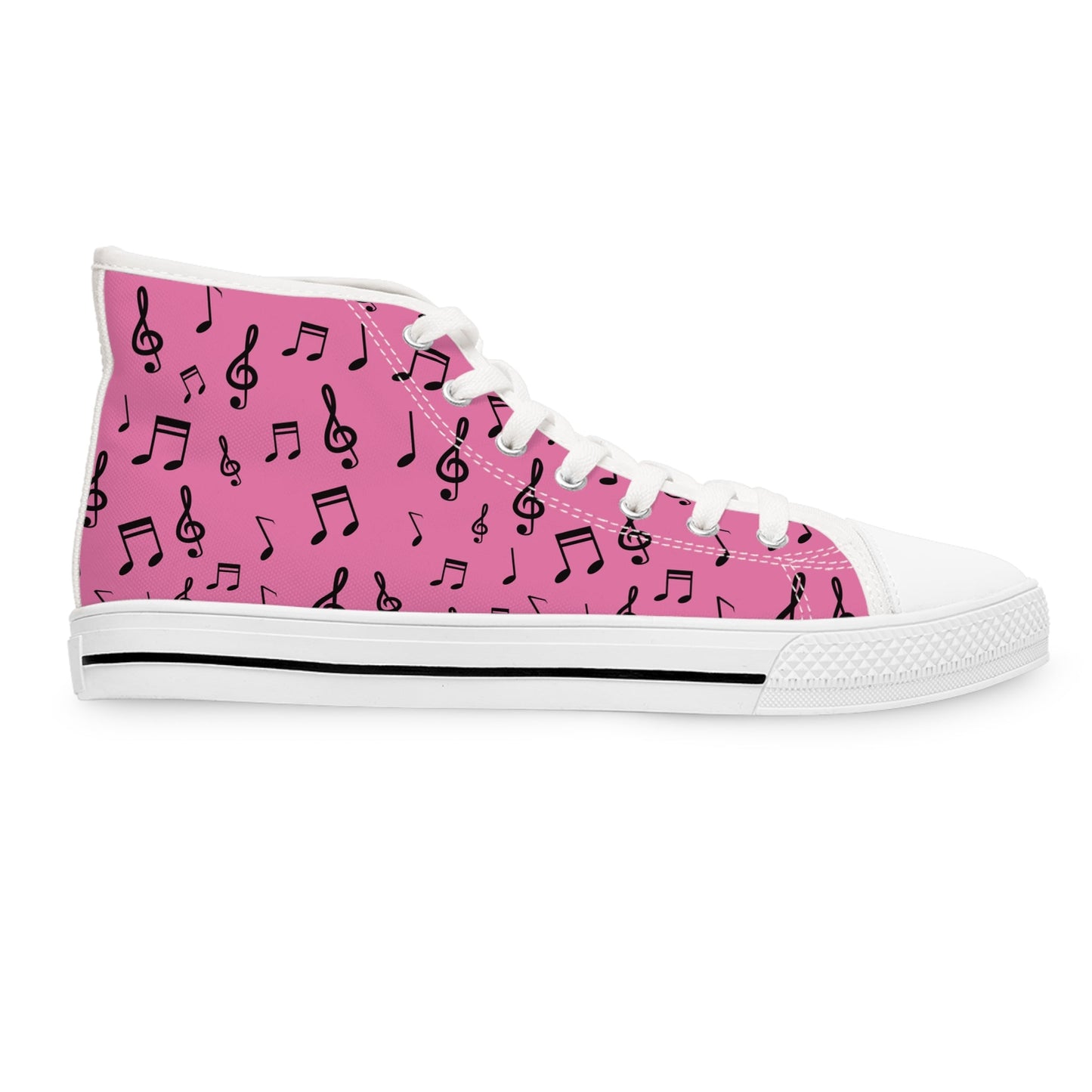 Pink Music Lovers Sneakers