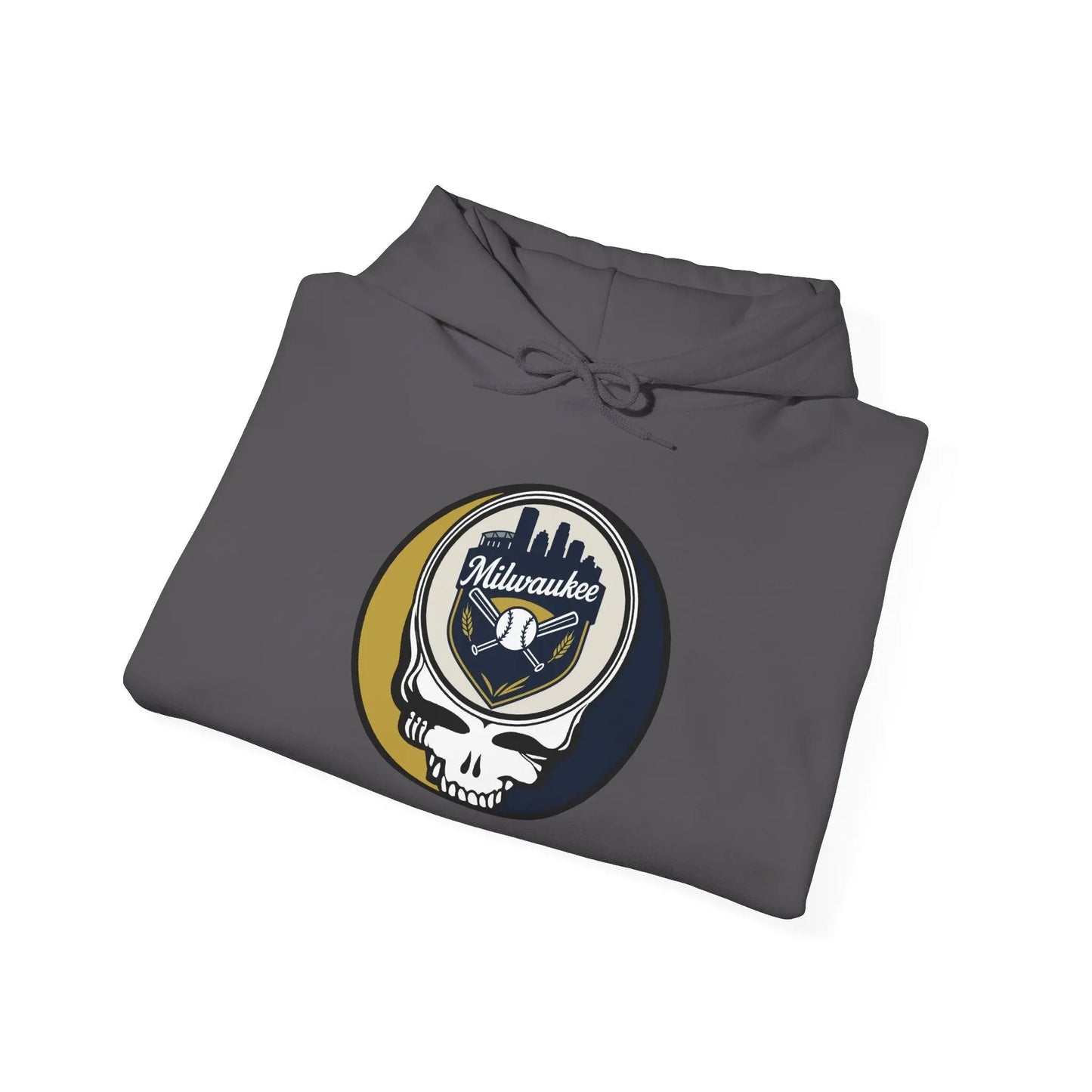 Milwaukee Brewers Original Stealie Grateful Dead Hoodie