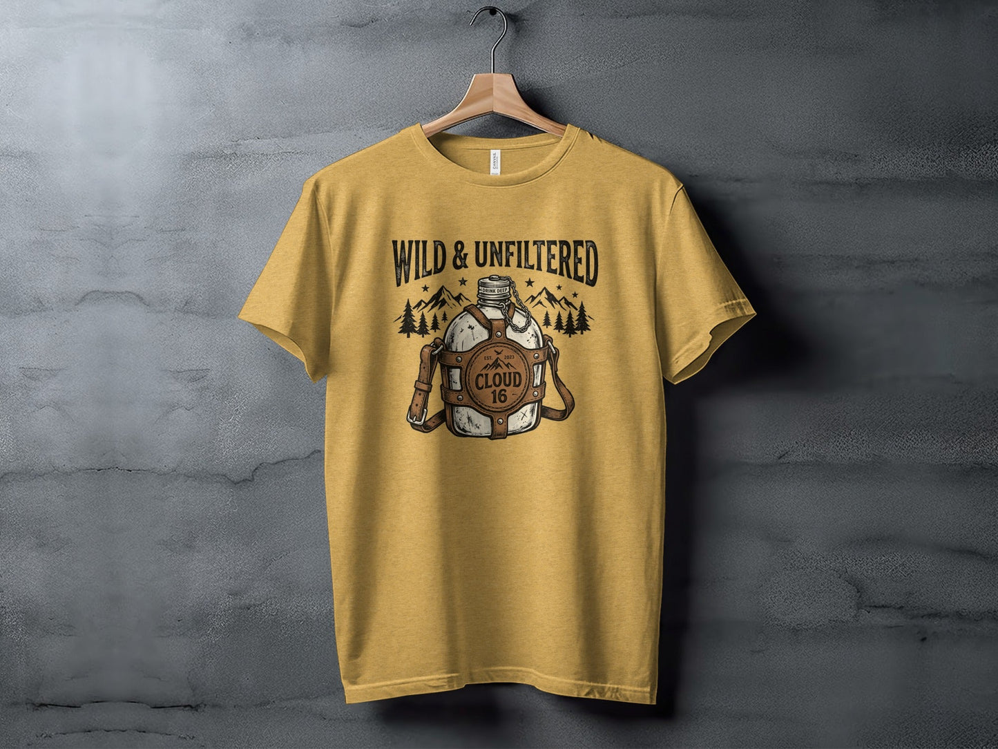 Rugged Wild & Unfiltered Spirit Wilderness Shirt