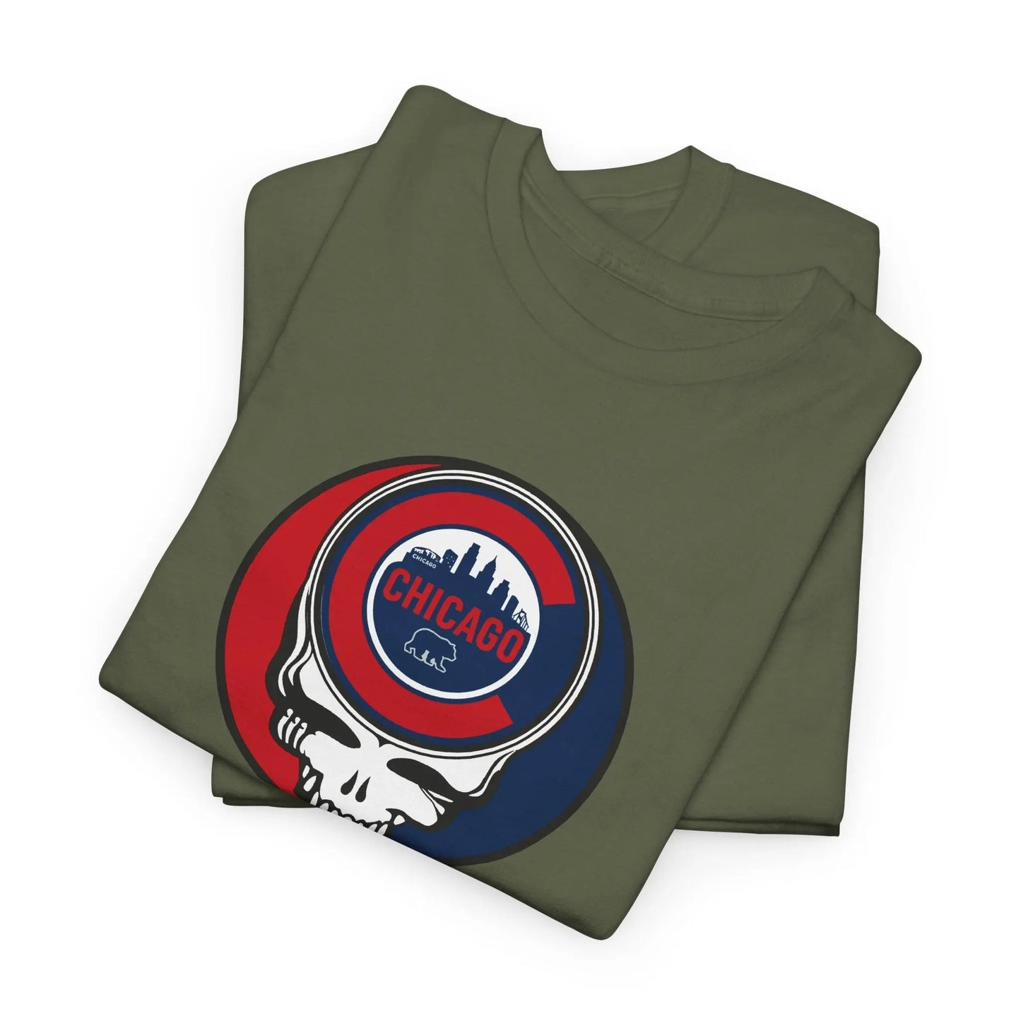 Chicago Cubs original Stealie Grateful Dead T-Shirt