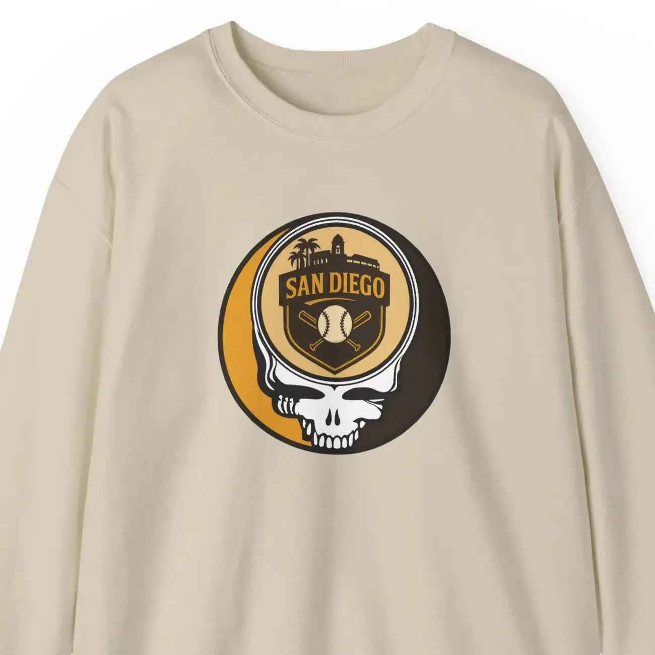 San Diego Original Stealie Grateful Dead Crewneck Grateful Dead Sweatshirt