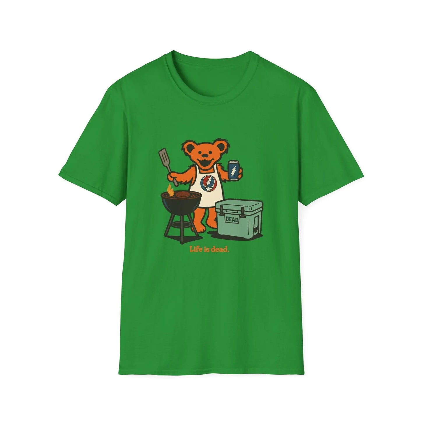 Grillin' Bear - Life is dead.® Grateful Dead T-Shirt