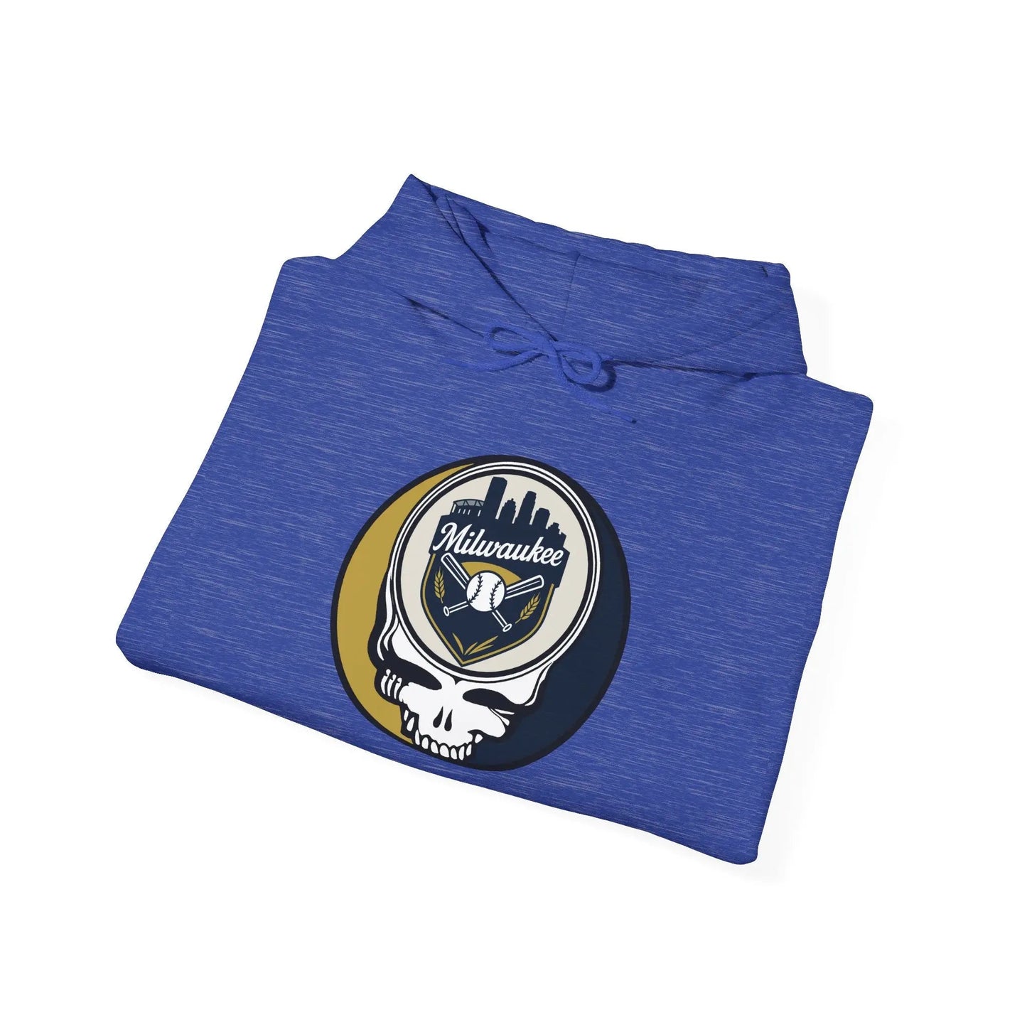 Milwaukee Brewers Original Stealie Grateful Dead Hoodie