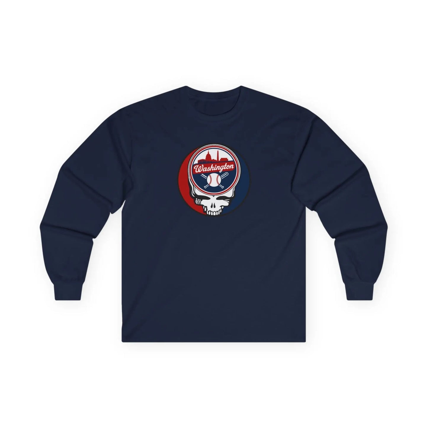 Washington Nationals Original Stealie Long Sleeve T-Shirt