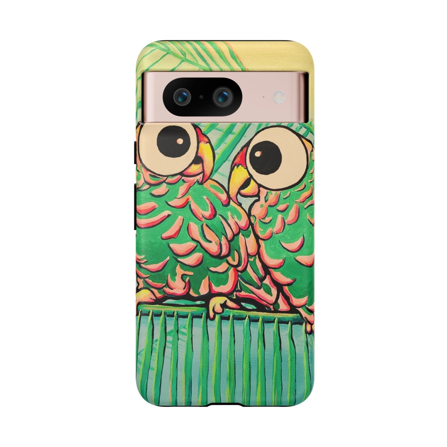 Chatty Cyclops Parrots Tough Phone Case