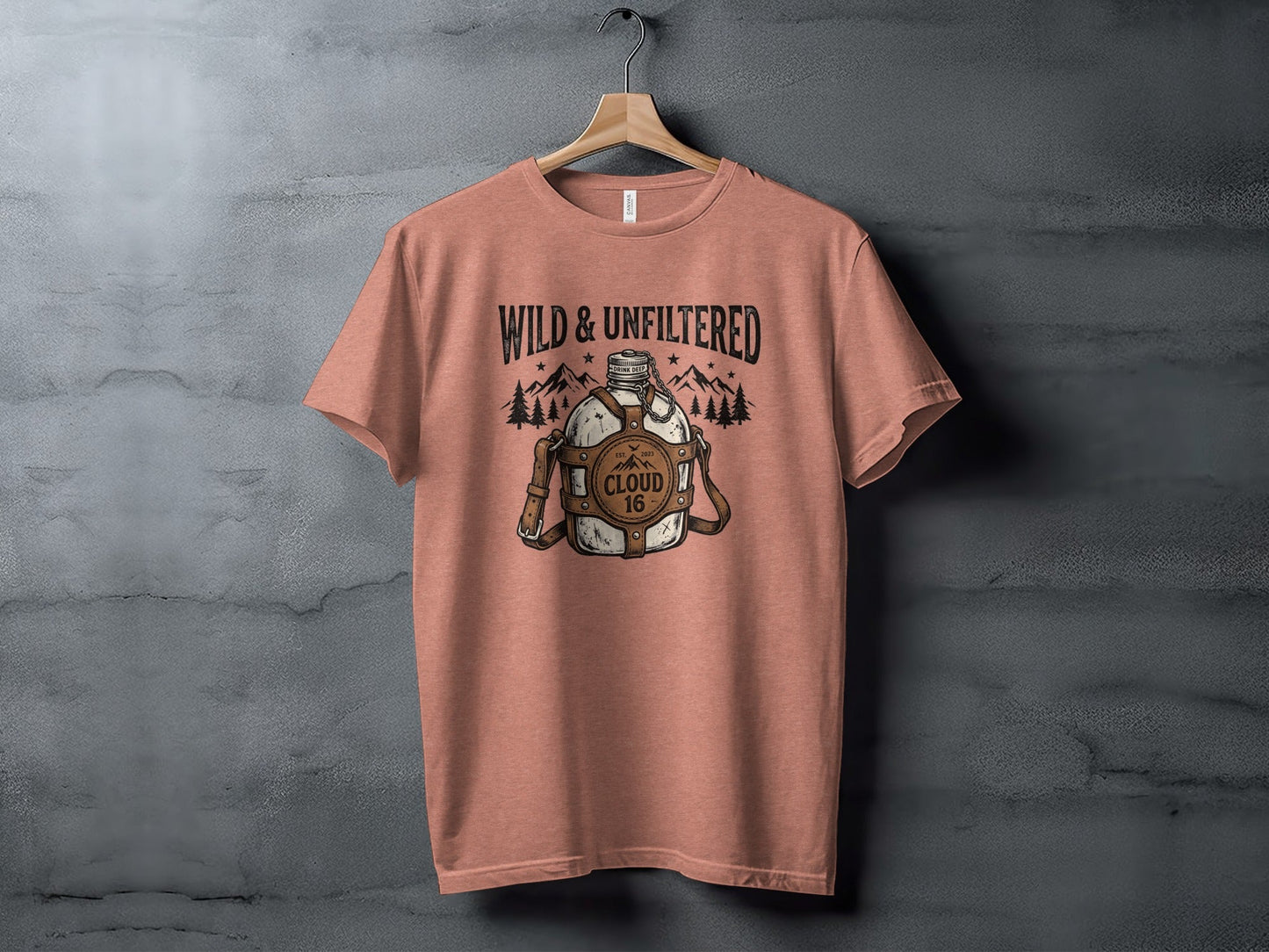 Rugged Wild & Unfiltered Spirit Wilderness Shirt