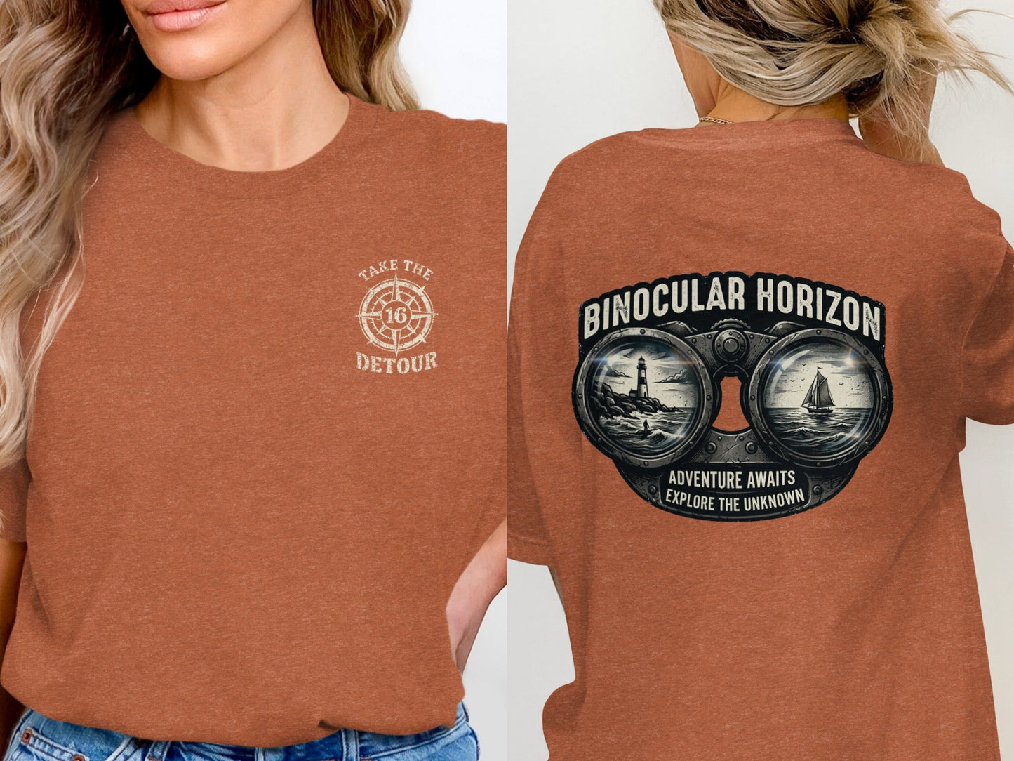 Binocular Horizon Explorer Graphic T-Shirt