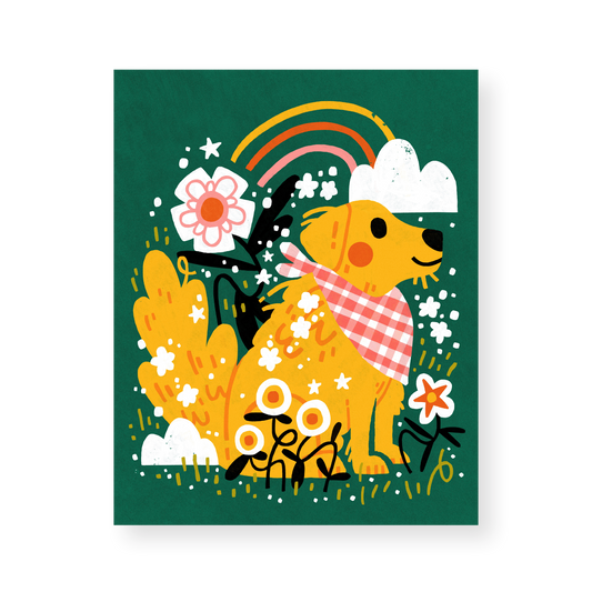 Retriever — 8x10 Print