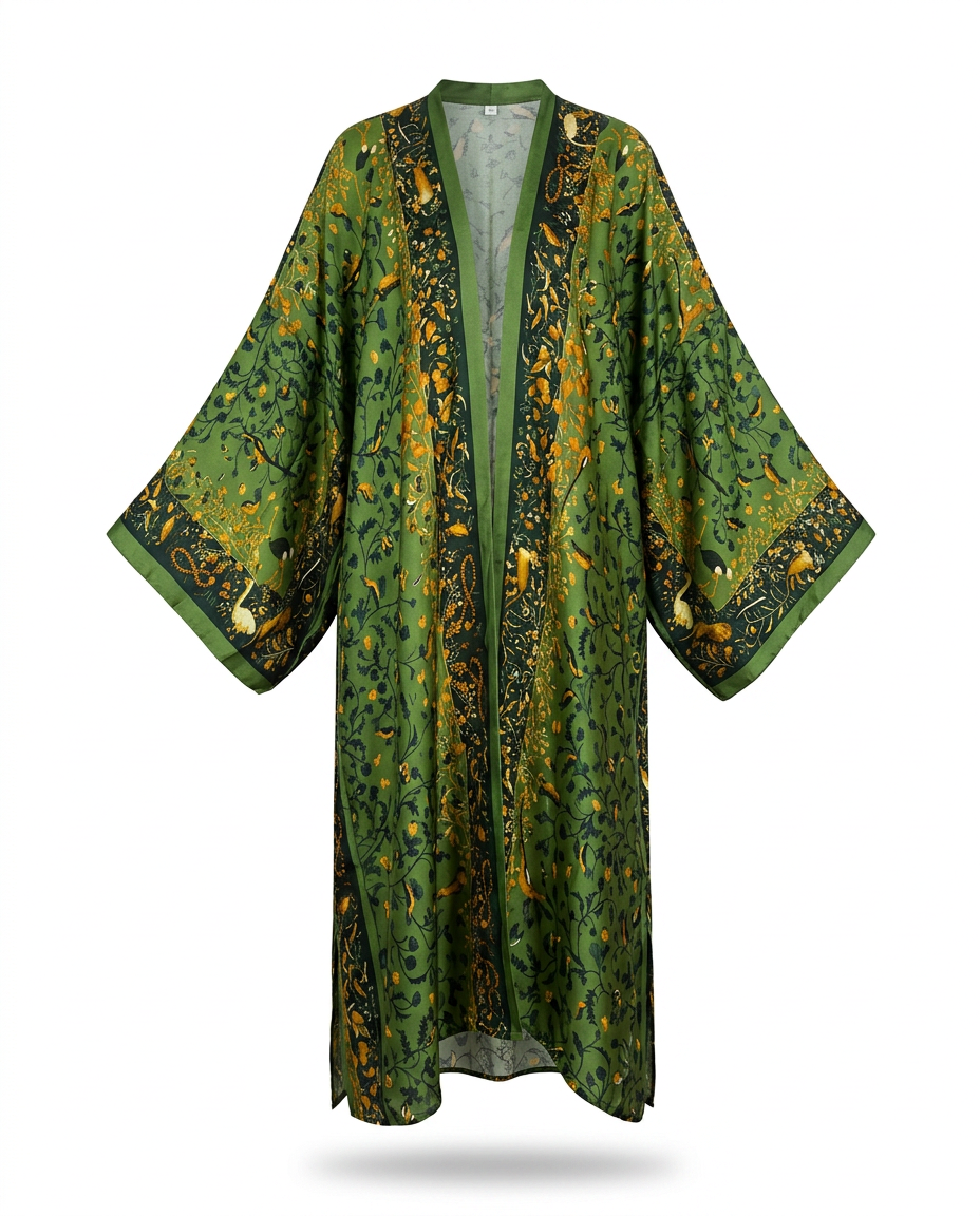 Liberated Printed Boho Kaftan
