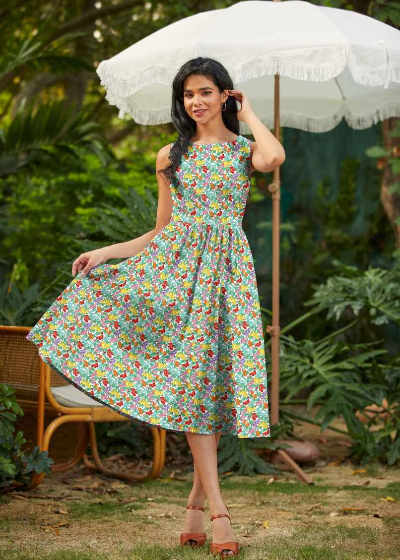 Farmer's Market Midi Dress