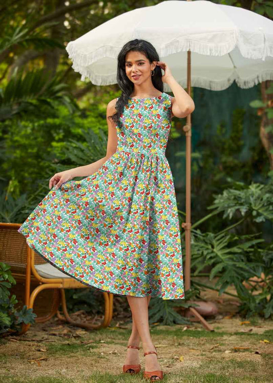 Farmer's Market Midi Dress