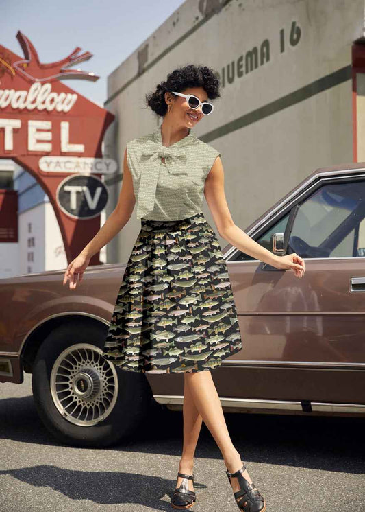 Fish A-line Skirt
