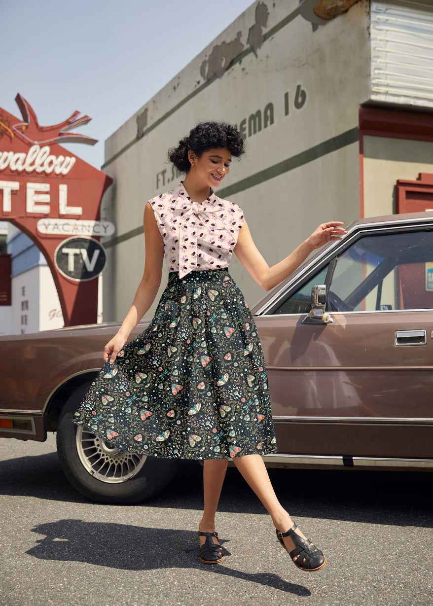 Midnight Doris Skirt