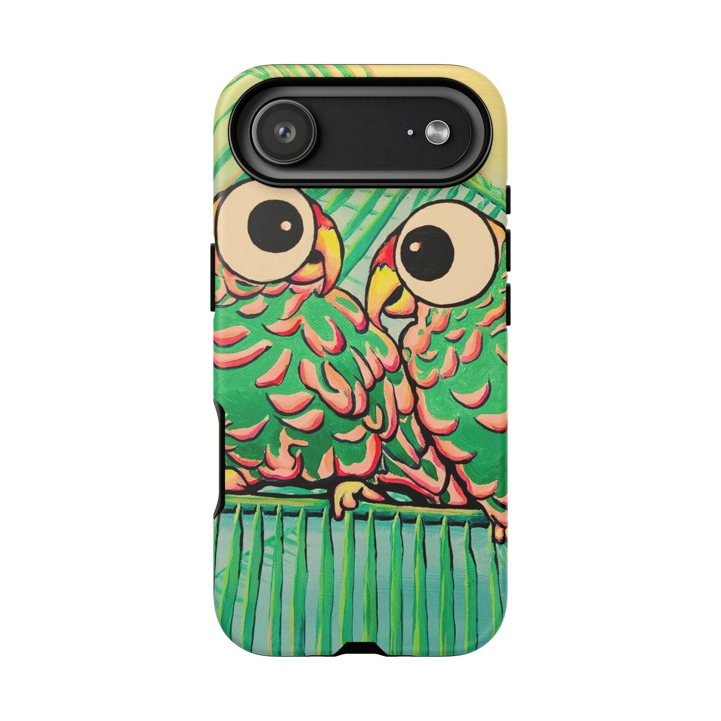 Chatty Cyclops Parrots Tough Phone Case