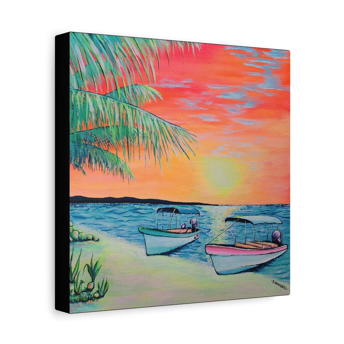 Panga Express Canvas Print, Original Artist Design, Home Decor Wall Art