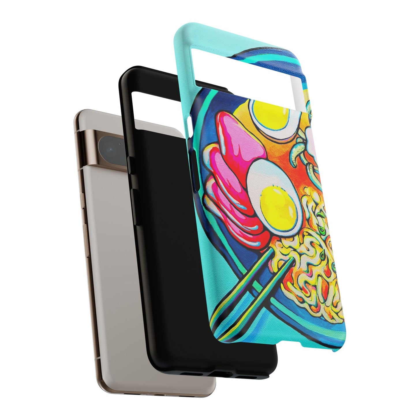 Neon Ramen Tough Phone Case