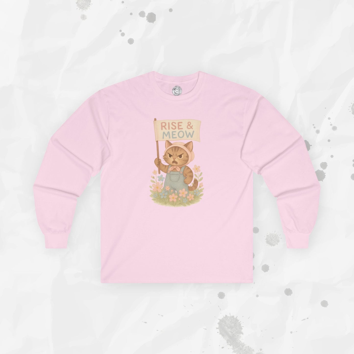 Rise & Meow - Long Sleeve T-Shirt