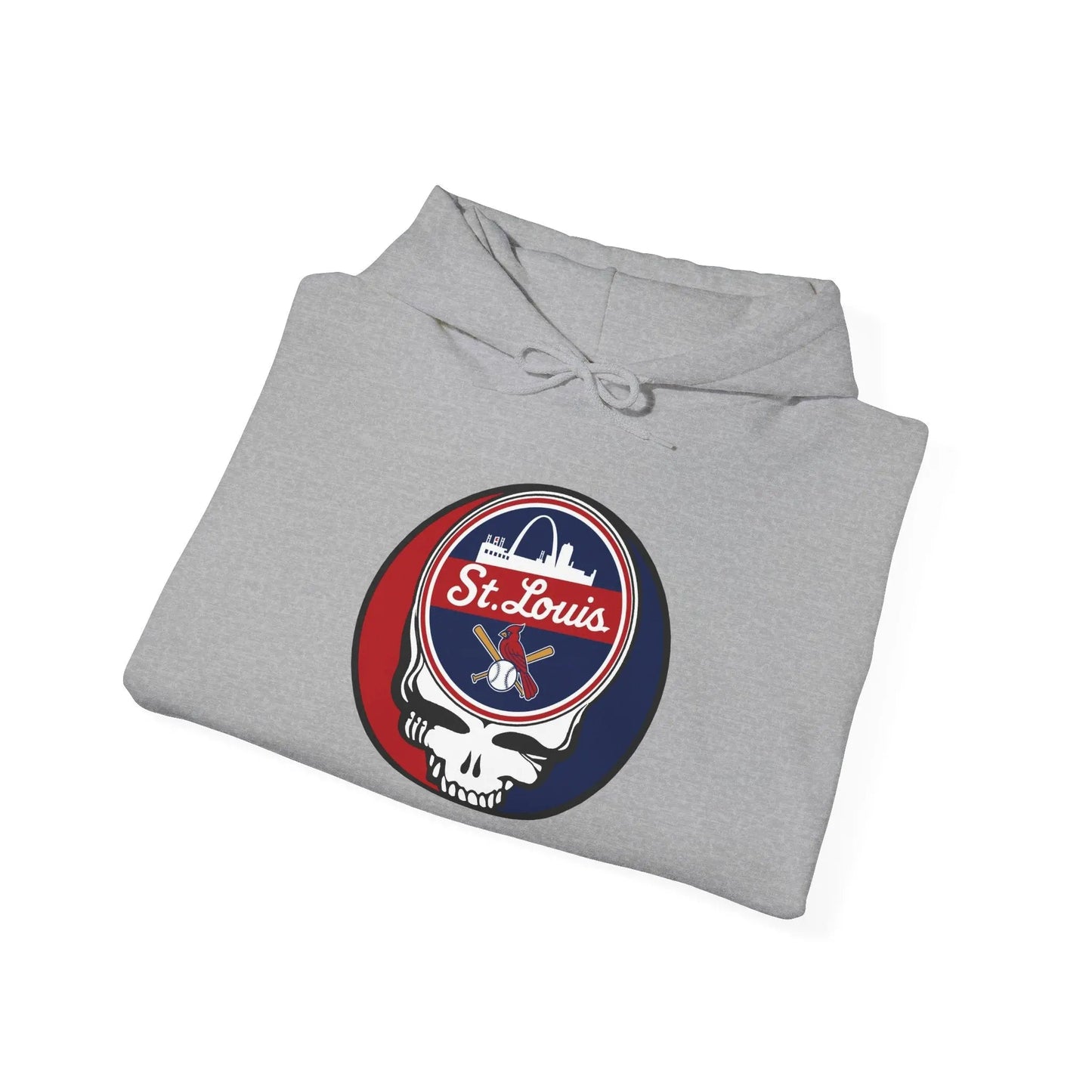 St. Louis Cardinals Original Stealie Grateful Dead Hoodie