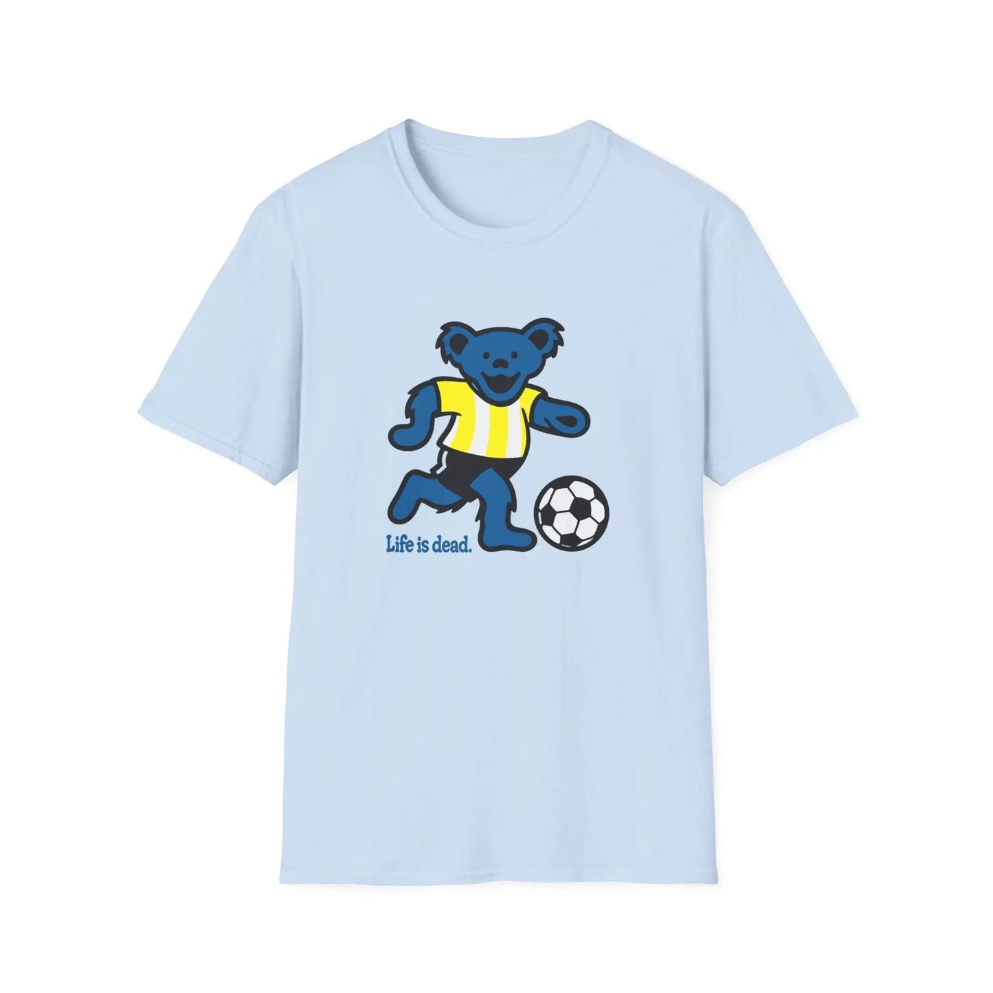 Futbol Bear - Life is dead.® Grateful Dead T-Shirt