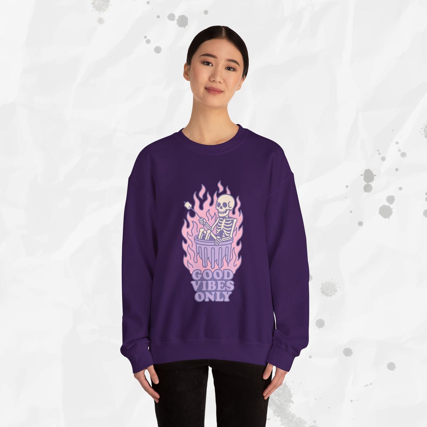 Good Vibes Only - Crewneck Sweatshirt
