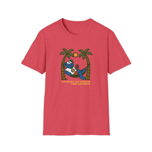 The Bear's Not Working From Anywhere - Life is dead.® Grateful Dead T-Shirt