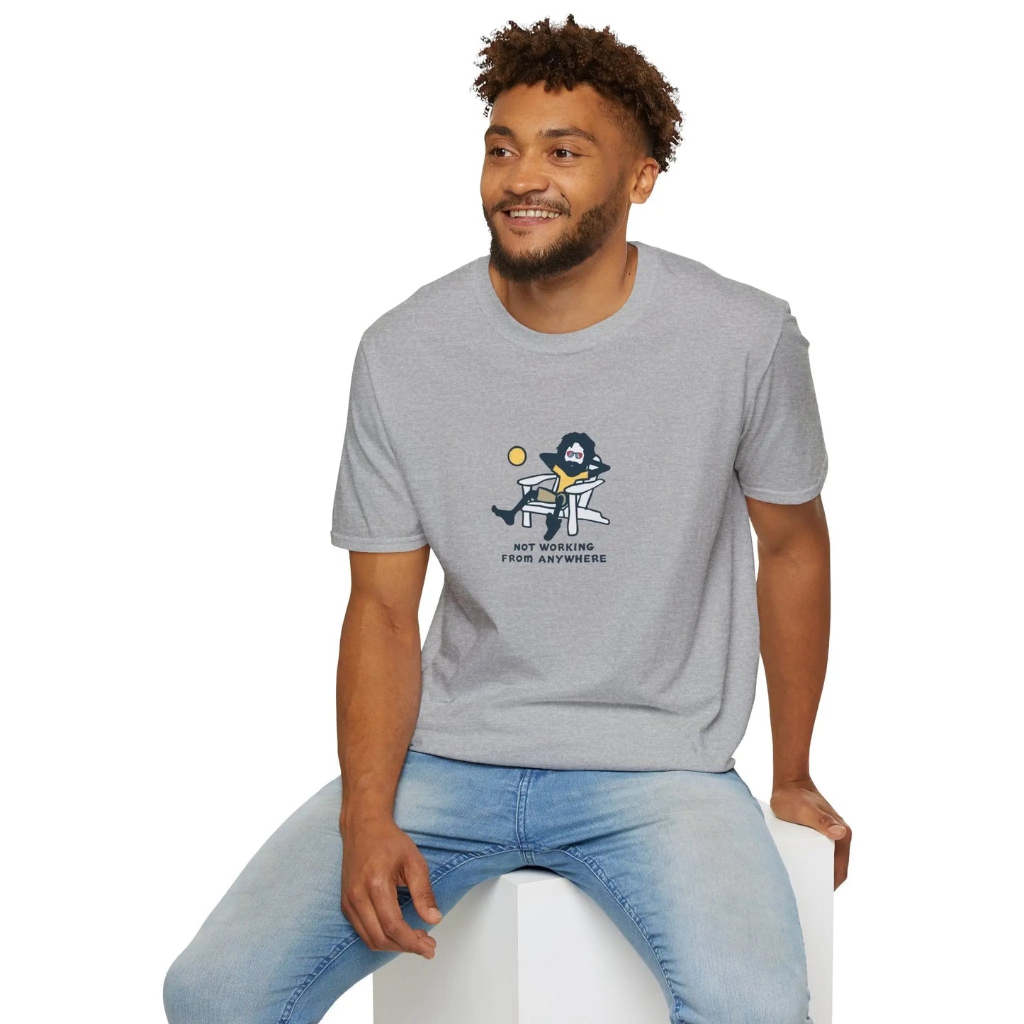 Life is dead.® Jerry's Not Working from Anywhere Grateful Dead T-Shirt