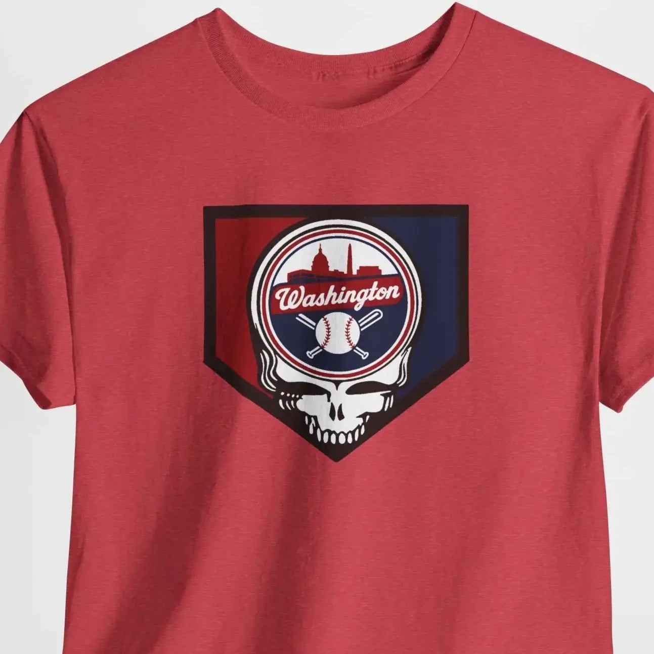 Washington Nationals Original Home Plate Edition Grateful Dead T-Shirt