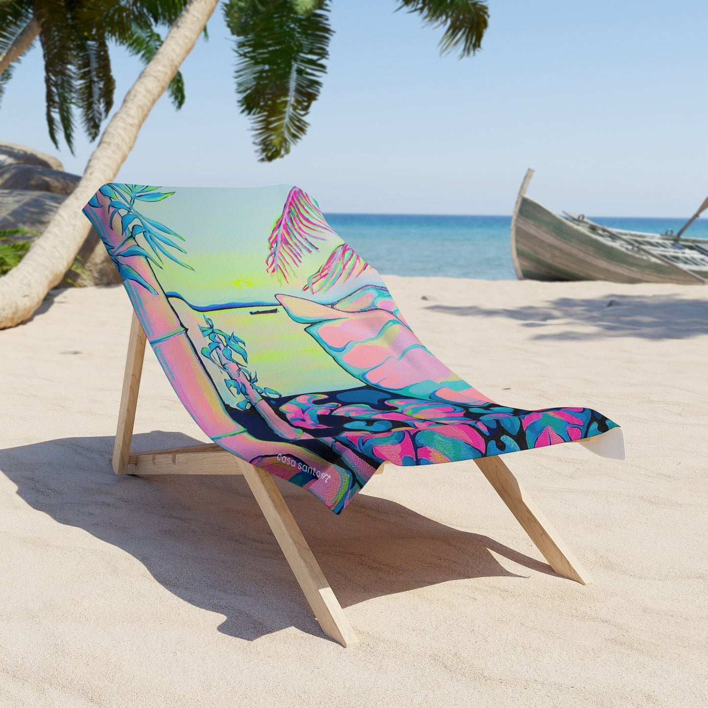 Serentiy Bocas Beach Towel for Summer Fun and Vacation Essentials