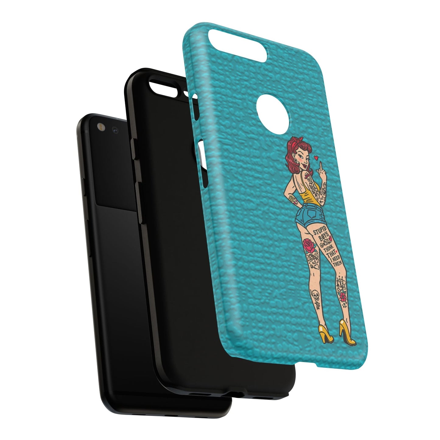 Stupid Boys Tough Phone Case