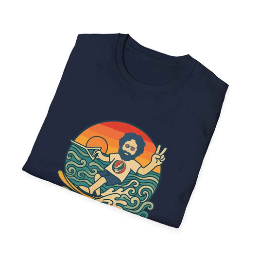 Jerry's Ridin' The Wake Life is dead.® Grateful Dead T-Shirt