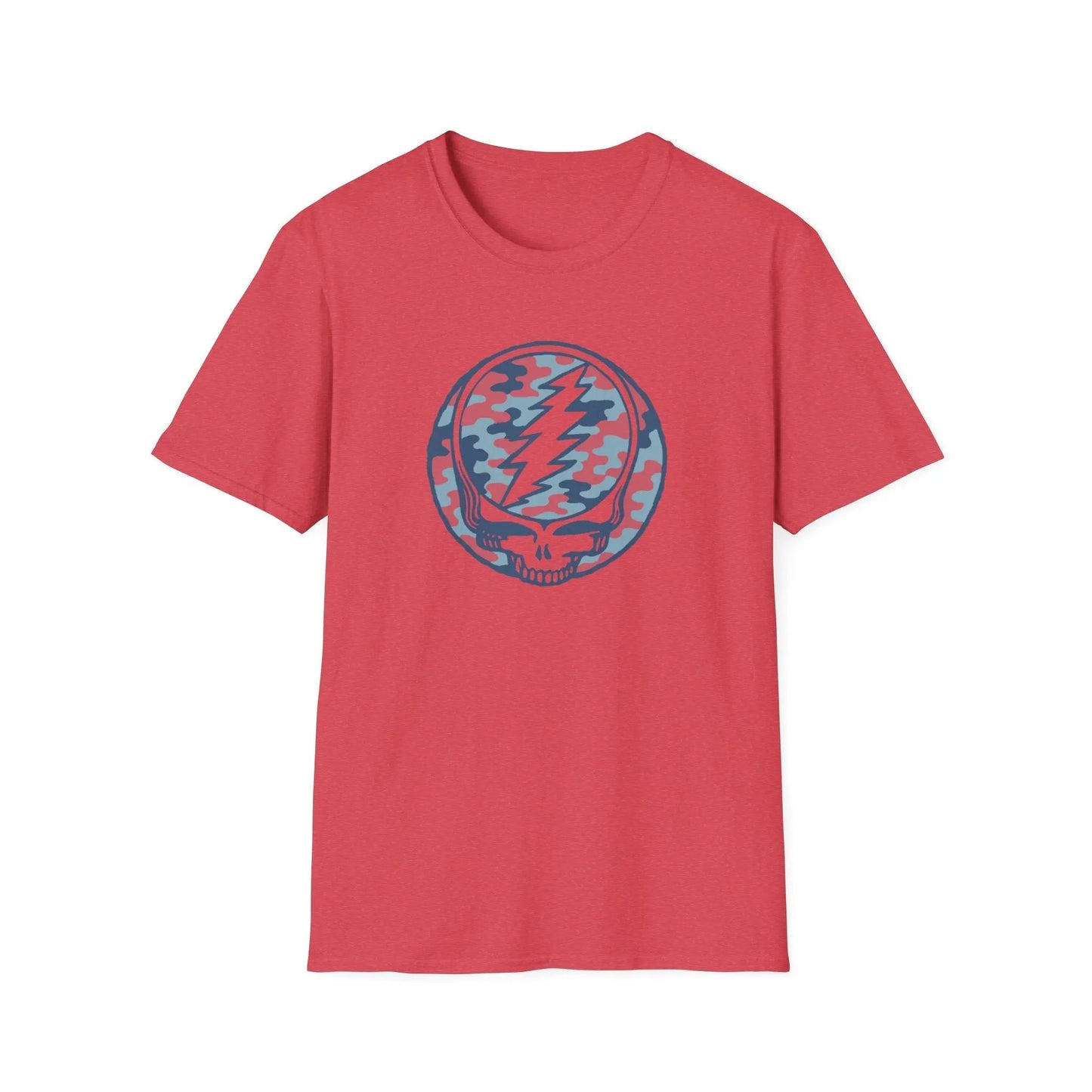 Camo Stealie Color Match Vineyard Collection Grateful Dead T-Shirt