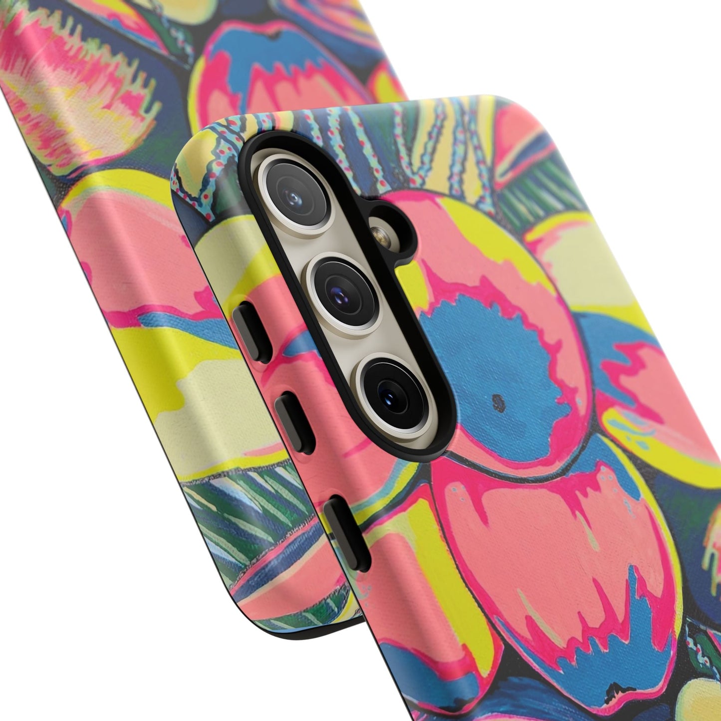 Neon Coconuts Tough Phone Case