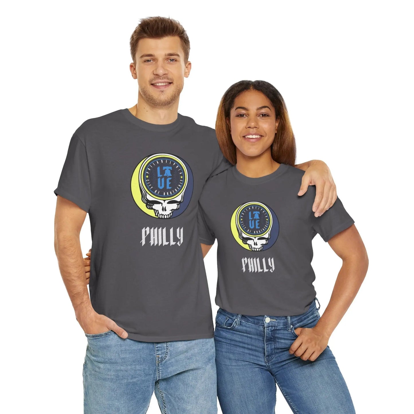 Philly City Connect Logo Stealie Grateful Dead T-Shirt