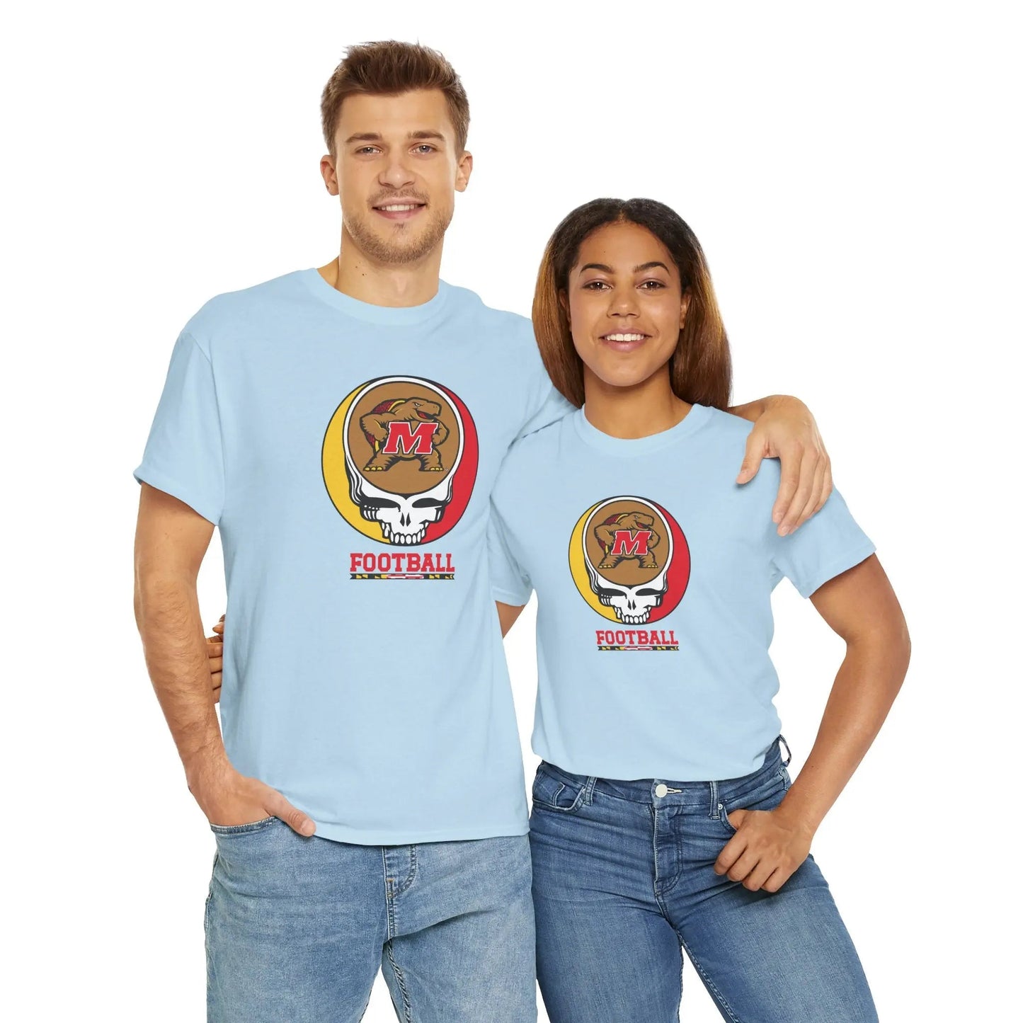 Maryland Terrapins Football Grateful Dead T-Shirt